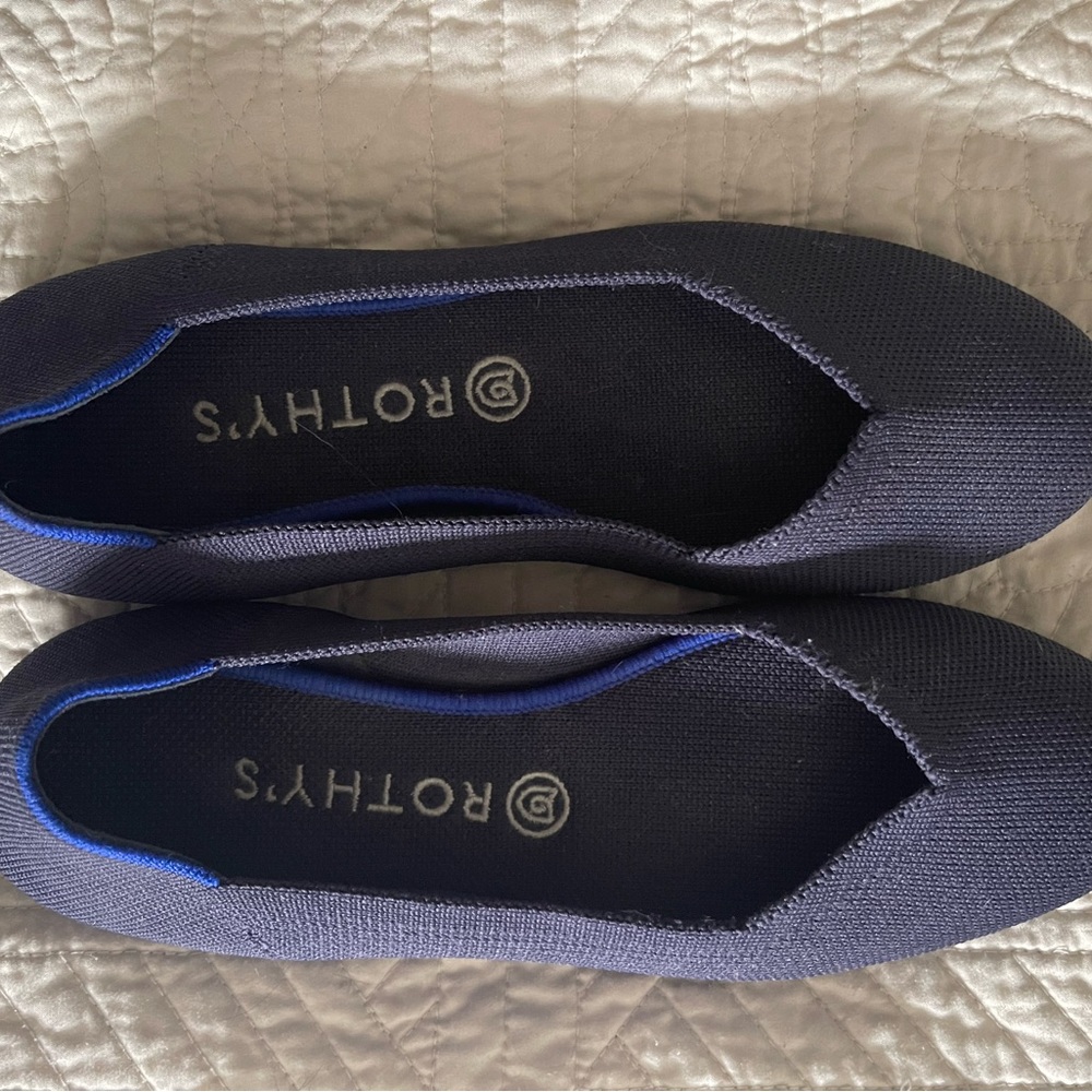 Rothy's The Flat Maritime Womens Size 9.5 Navy Round Toe Ballet Flat
Retired